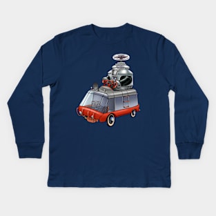 Lost In Space Pedal Car Kids Long Sleeve T-Shirt